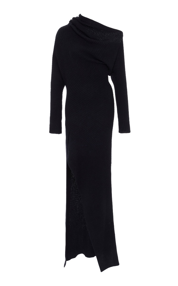Roberto Cavalli Off-The-Shoulder Maxi Dress at Moda Oprandi 